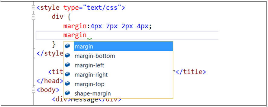 CSS Margin color